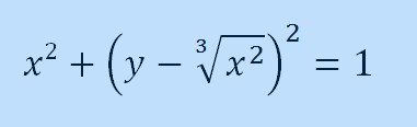 Equation coeur courbe