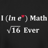 I love math ln